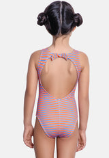 Emma slash-neck one-piece