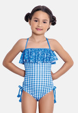 Lucie ruffle one-piece