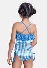 Lucie ruffle one-piece