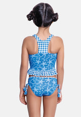 Lucie ruffle tankini set