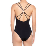 Nina v-neck one-piece