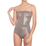 Bañador de una pieza Estelle sin tirantes