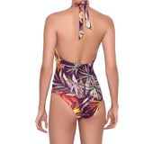 Daphne V-neck one-piece