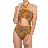 Renee cut out one-piece