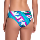 FANNY classic panty, printed bikini bottom by ALMA swimwear – back view