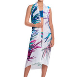 FANNY printed pareo, cover up by ALMA swimwear – front view 3