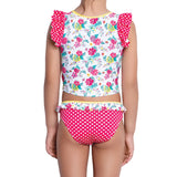 Claire Ruffle Tankini Set