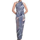 SOPHIE printed pareo, cover up by ALMA swimwear – front view 2